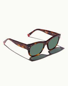 Nerano Brown Tortoise D Frame Sunglasses | Brown Tortoise