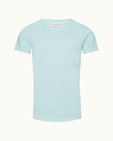 Clear Sky Classic Fit Garment-Dye Organic Cotton T-shirt | Clear Sky