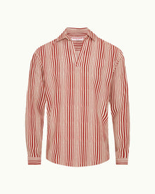Men | Ridley Shirt | Summer Red/White