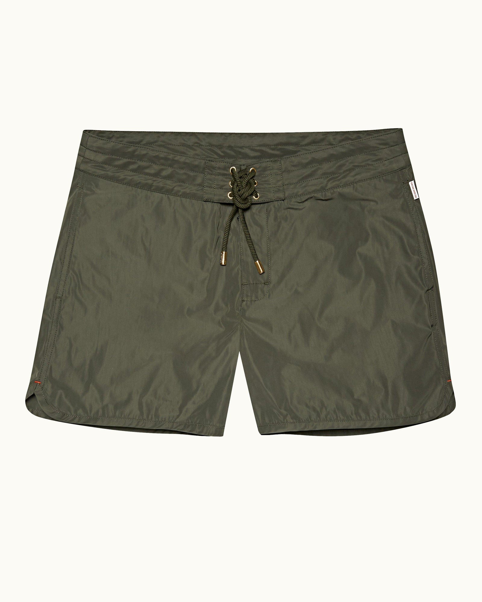 Forest Night Shorter-Length Board Swim Shorts | Forest Night