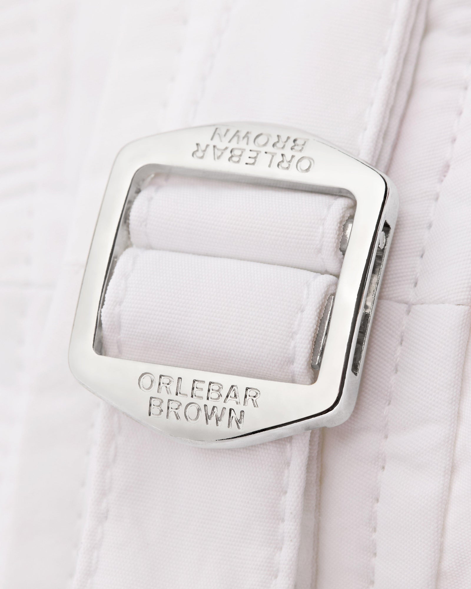 Setter White Shorter-Length Concealed O.B Tape Swim Shorts | White