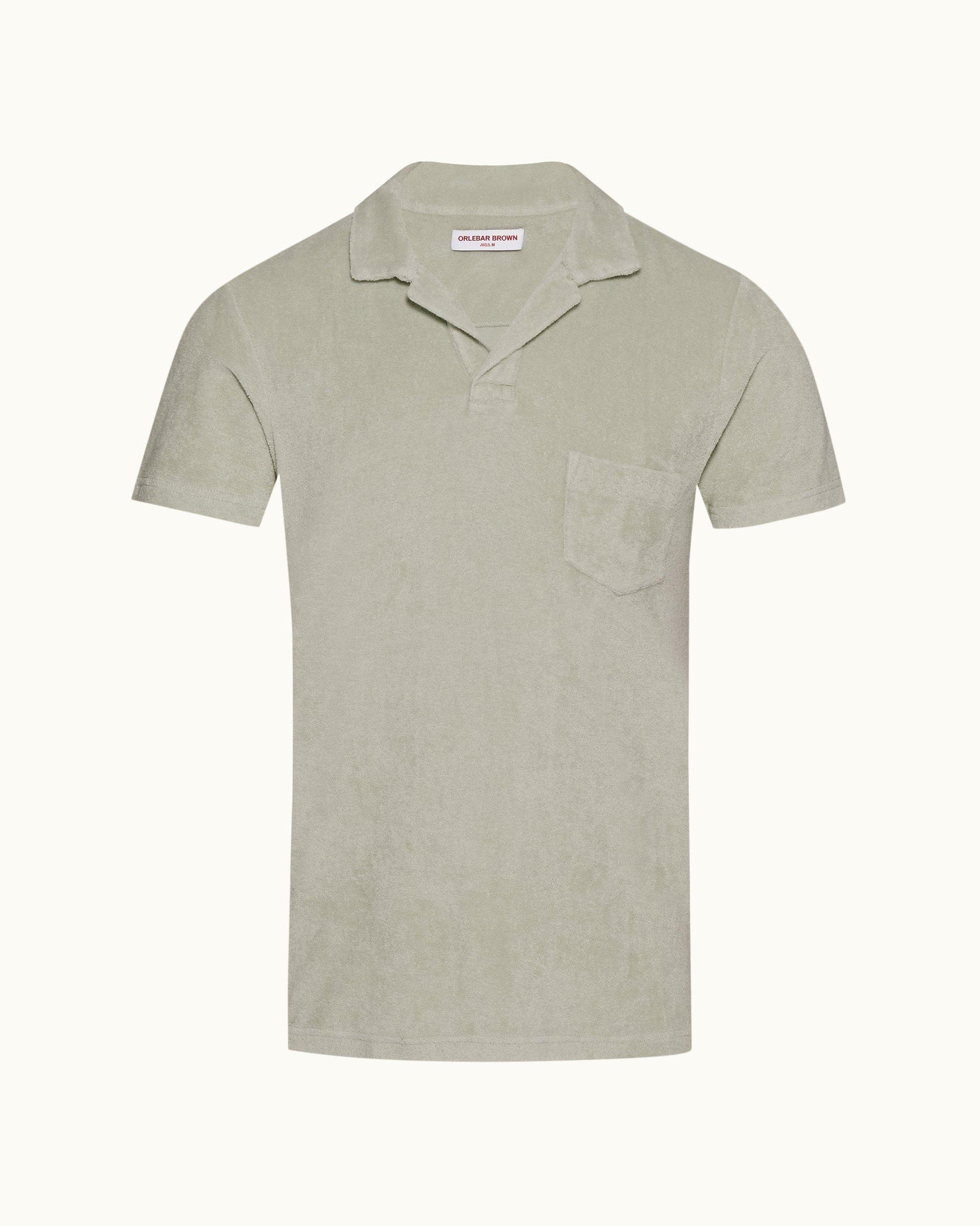 Cliff Grey Tailored Fit Towelling Resort Polo Shirt | Cliff Grey