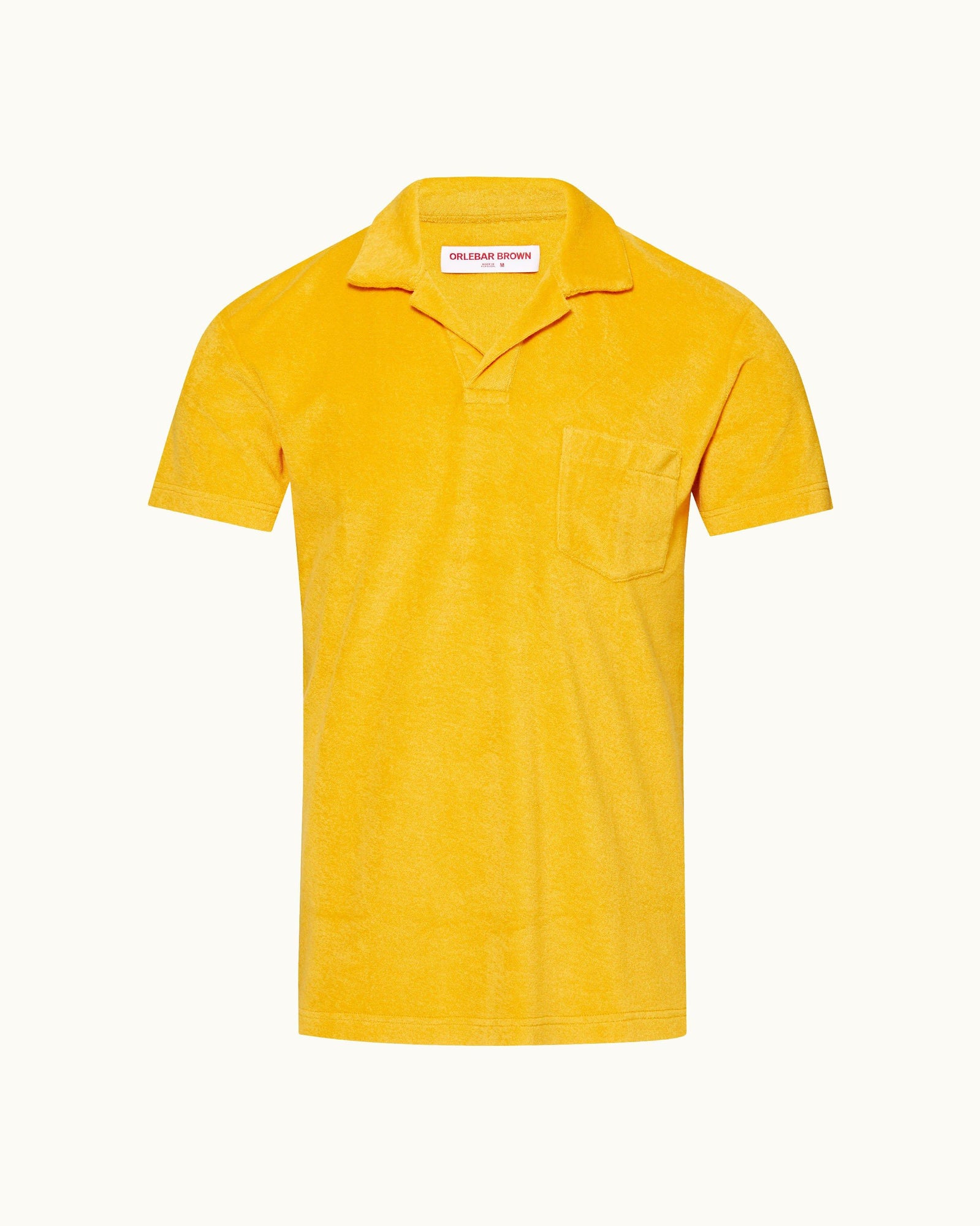 Mango Tailored Fit Organic Cotton Towelling Resort Polo Shirt | Mango