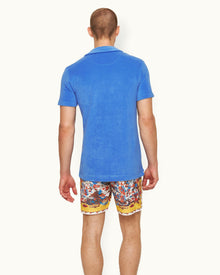 Tidal Tailored Fit Organic Cotton Towelling Resort Polo Shirt | Tidal