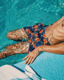 Multi Club Tropicana Print Shorter-Length Swim Shorts | Multi