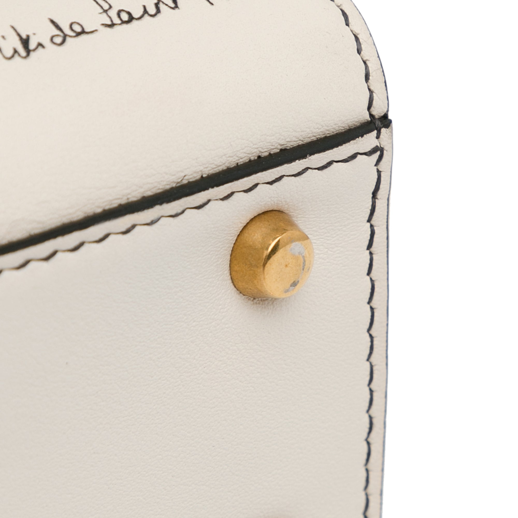 Dior | Pre-Owned Limited Edition Niki De Saint Phalle Mini Calfskin Dragon Lady | White