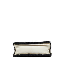 Chanel | Pre-Owned Old Medium Bicolor Shearling Boy Flap | White/Ivory