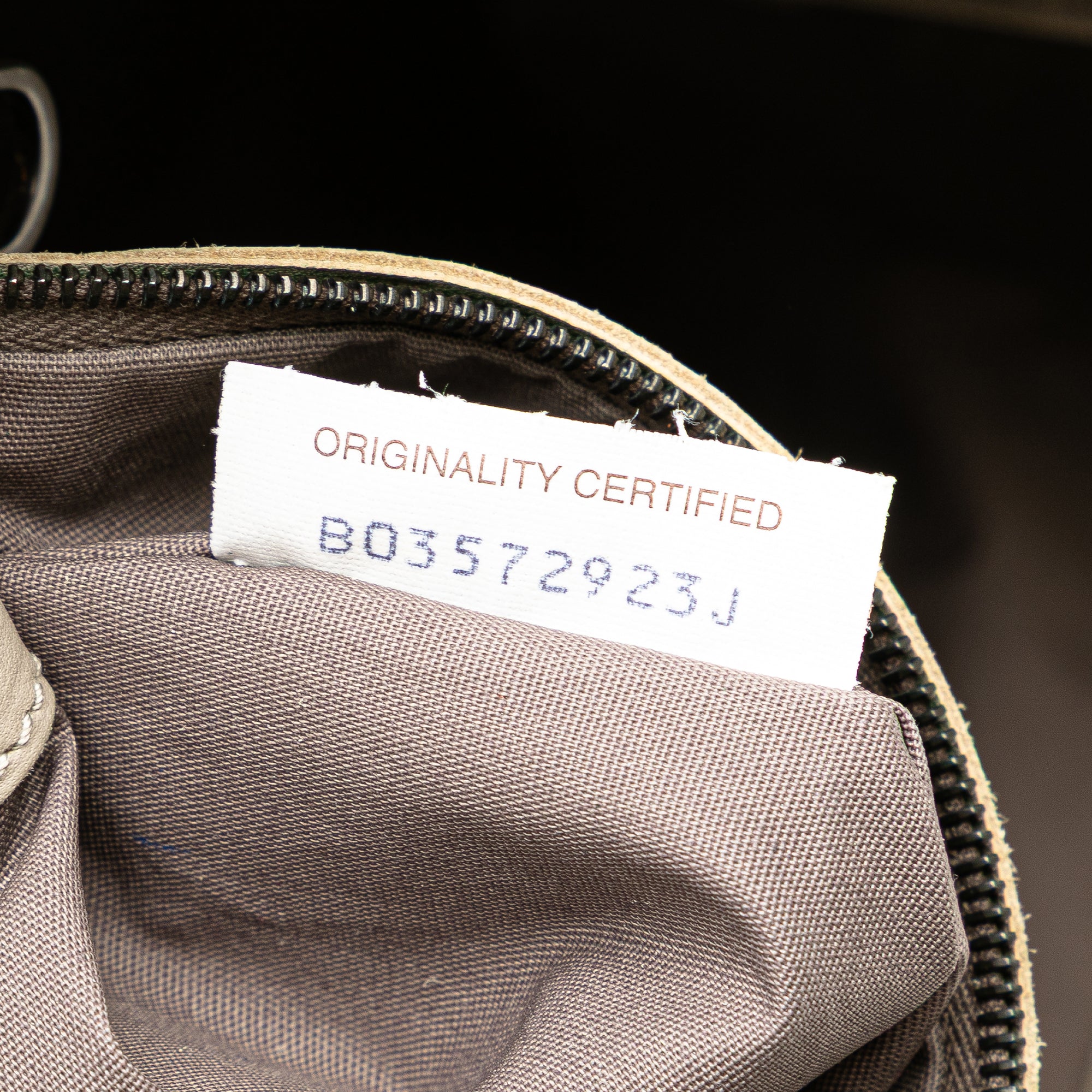 Bottega Veneta | Pre-Owned Leather Intrecciato Side Zip Tote | Gray