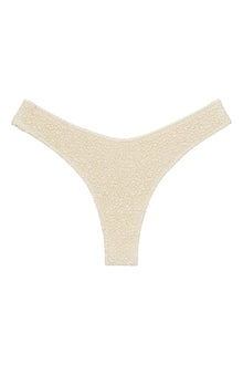 Lulu (Zig-Zag Stitch) Bikini Bottom | Oat Texture