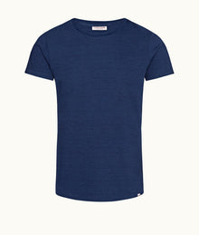 Ob-T Denim Tailored Fit Crew Neck T-Shirt | Denim Pigment