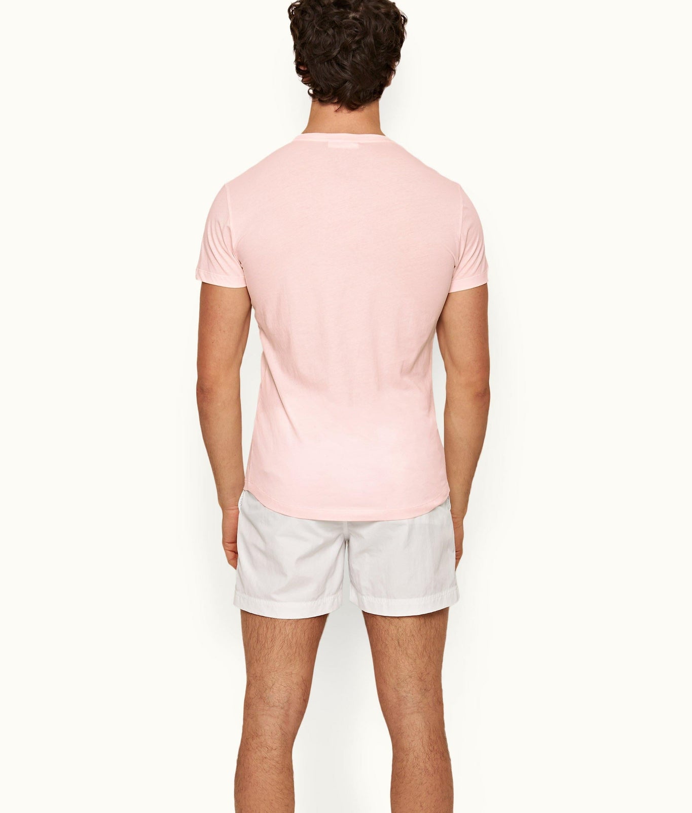 Ob-T Tailored Fit Crewneck Cotton T-Shirt | Rose