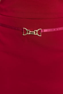 Zhara Mini Skirt | Red