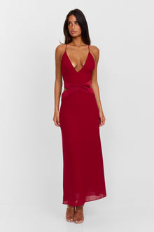 Sia Maxi Dress | Red