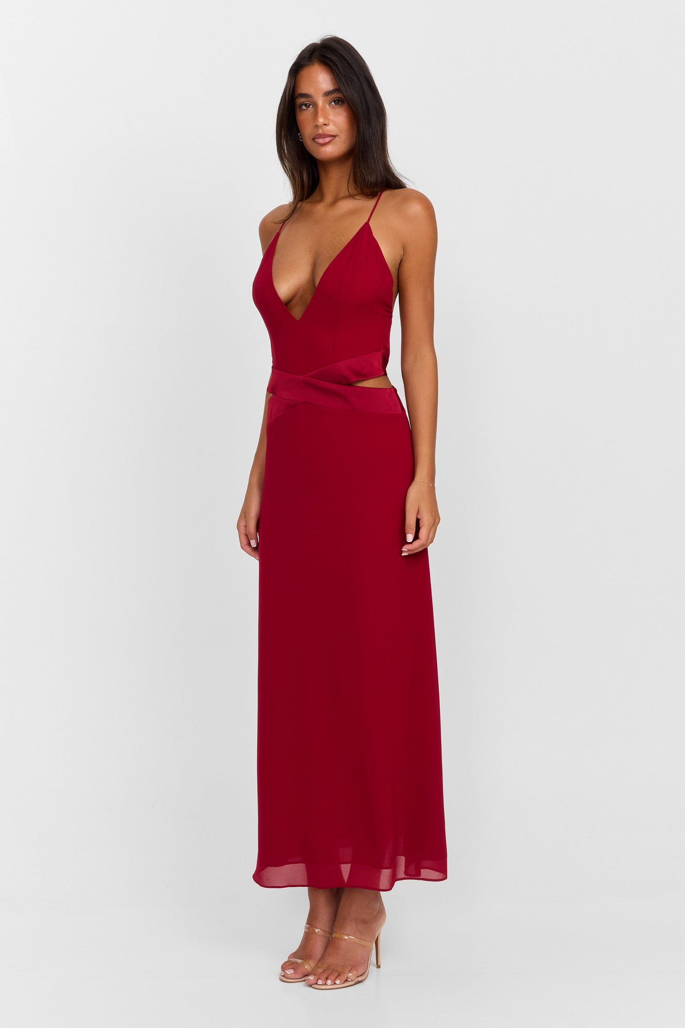 Sia Maxi Dress | Red