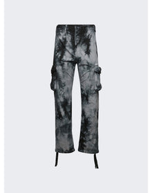 Off-White | Men | Bounce Tie-dye Ripstop Cargo Pant | Light Grey
