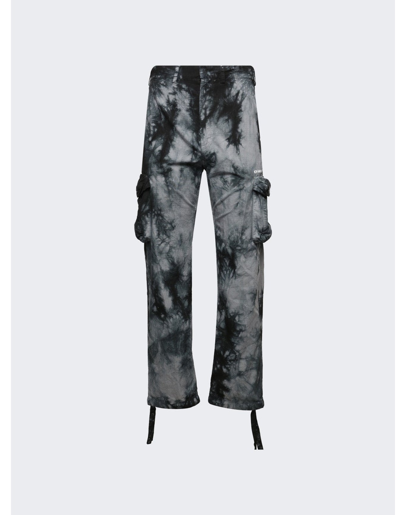 Off-White | Men | Bounce Tie-dye Ripstop Cargo Pant | Light Grey