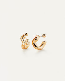 Ola Hoops | Gold Tone Dipped Brass