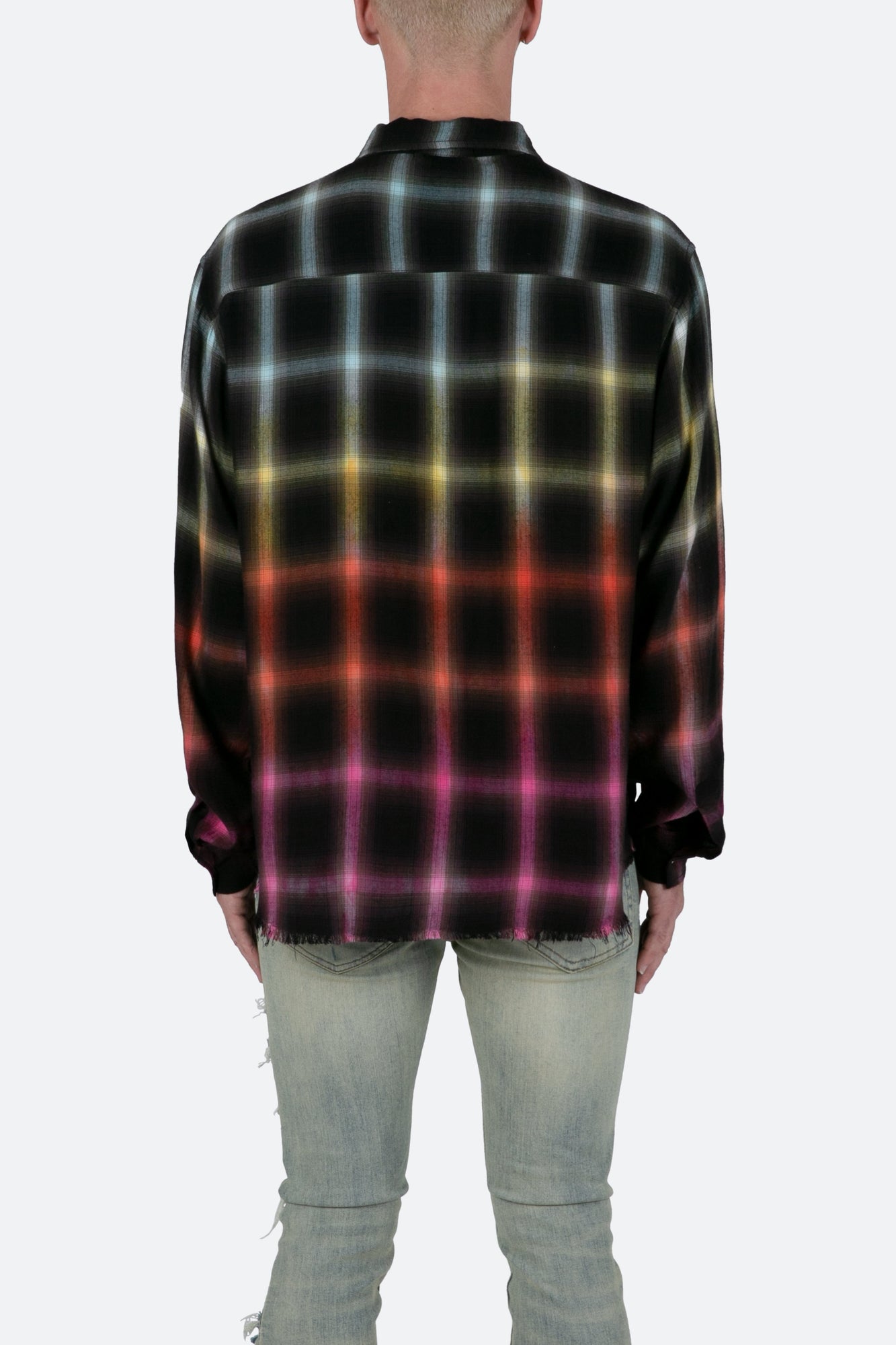 Ombre Flannel Shirt | Multi