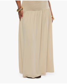 One Shoulder Maxi Dress | Wood Ash