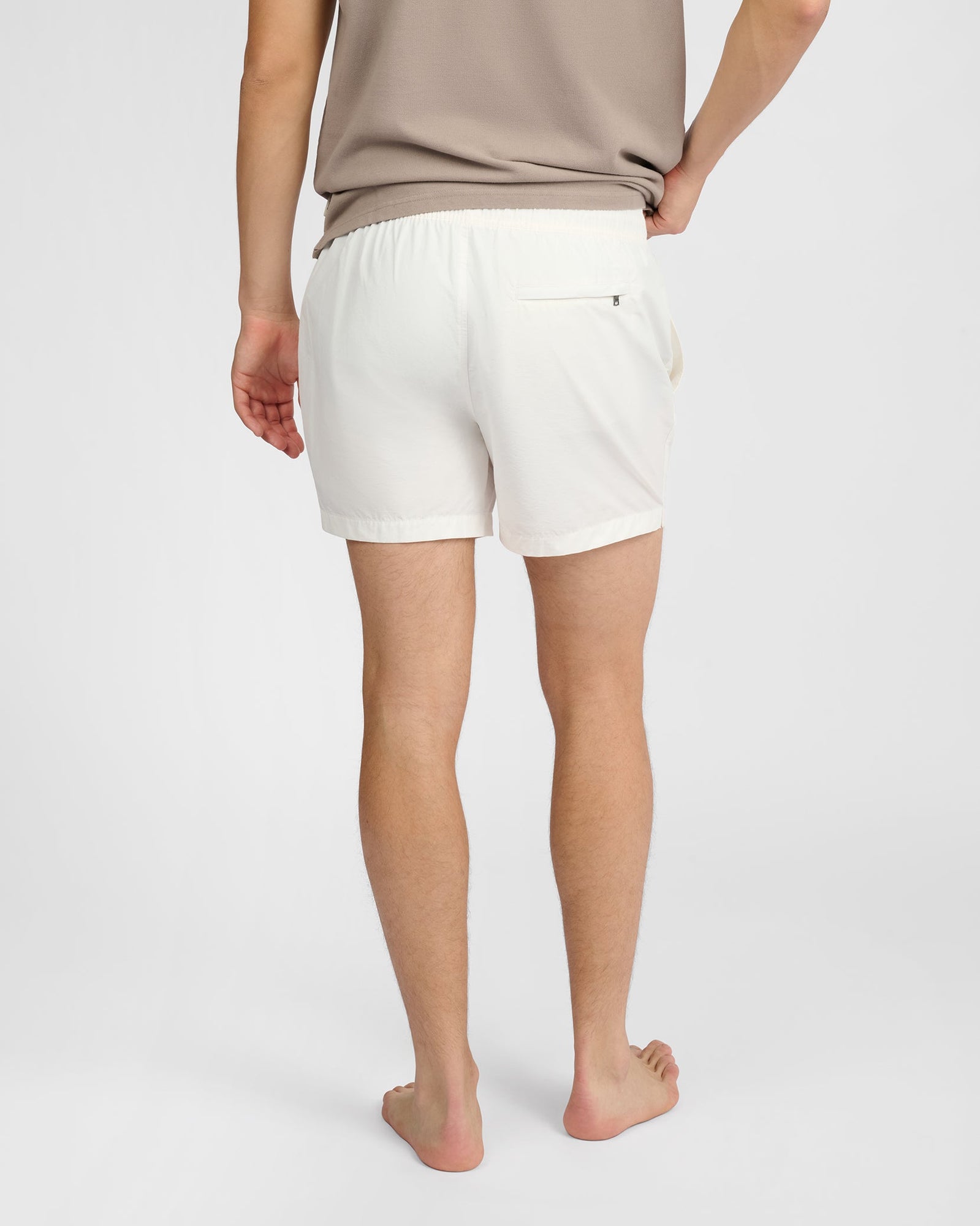Mens | Charles 5" Swim Trunk | White