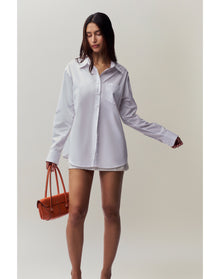Oona Button Down | White
