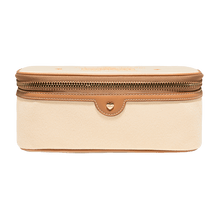 Open Top Mirror Pouch | Saddle & Natural