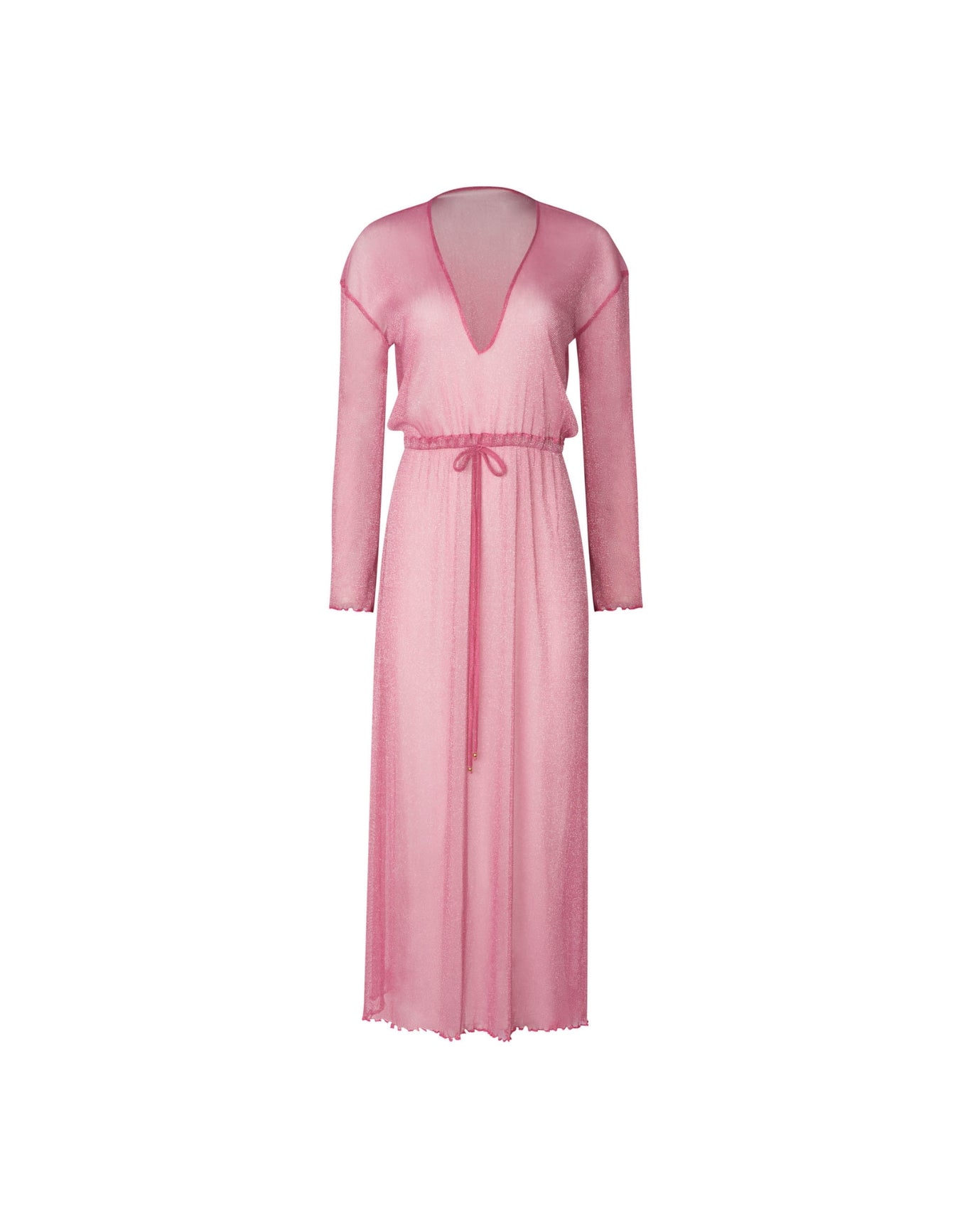 Ophelia Cover Up Dress | Fuchsia