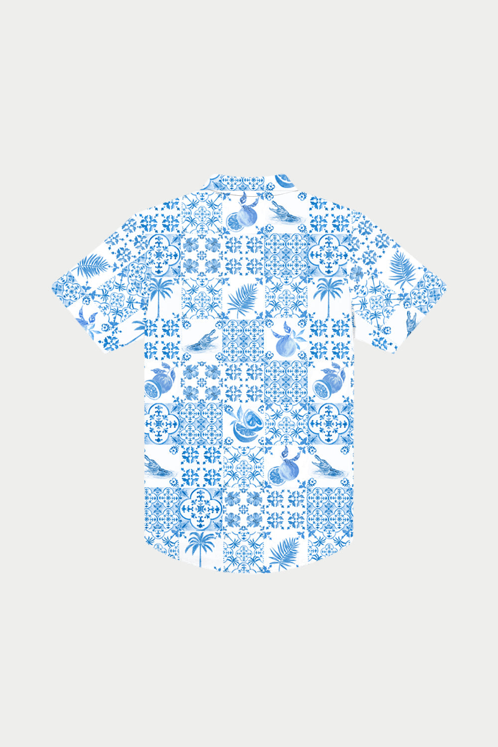 Orange Ceramic Weekend Shirt | Blue