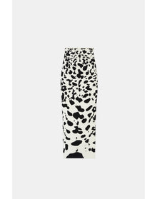 Orchid Skirt | Black & Ivory