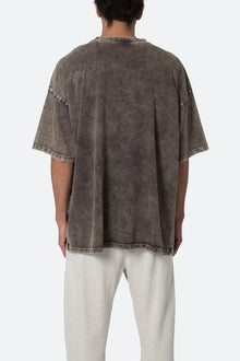 Oversized Acid Tee | Black