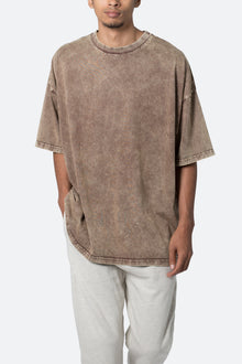 Oversized Acid Tee | Brown