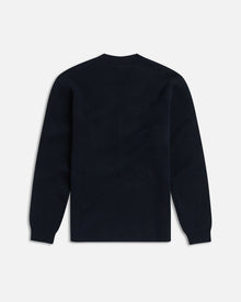 Oversized Knit Pullover | Blue
