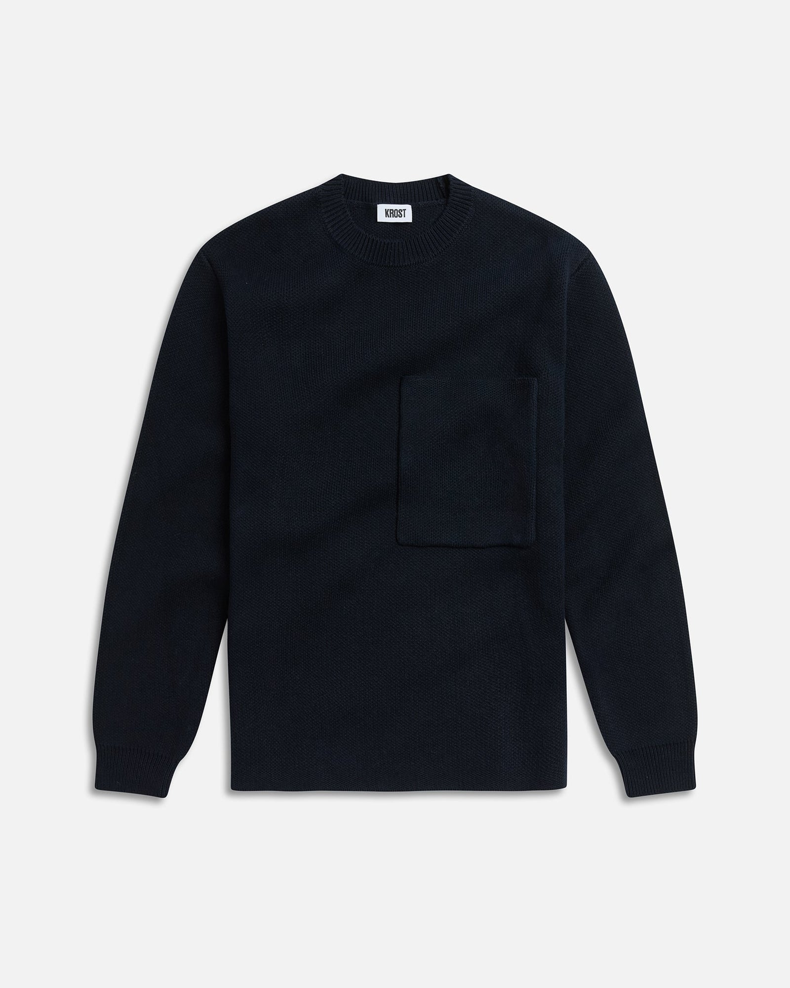 Oversized Knit Pullover | Blue