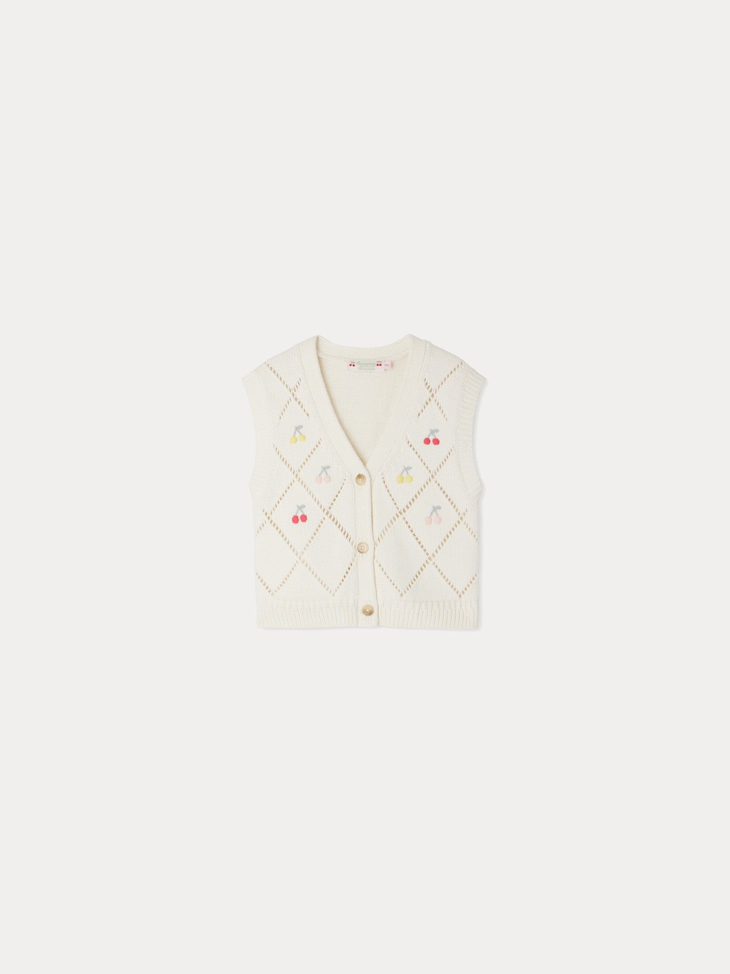 Girl | Ticiana Cotton And Cashmere Cardigan | Milk White