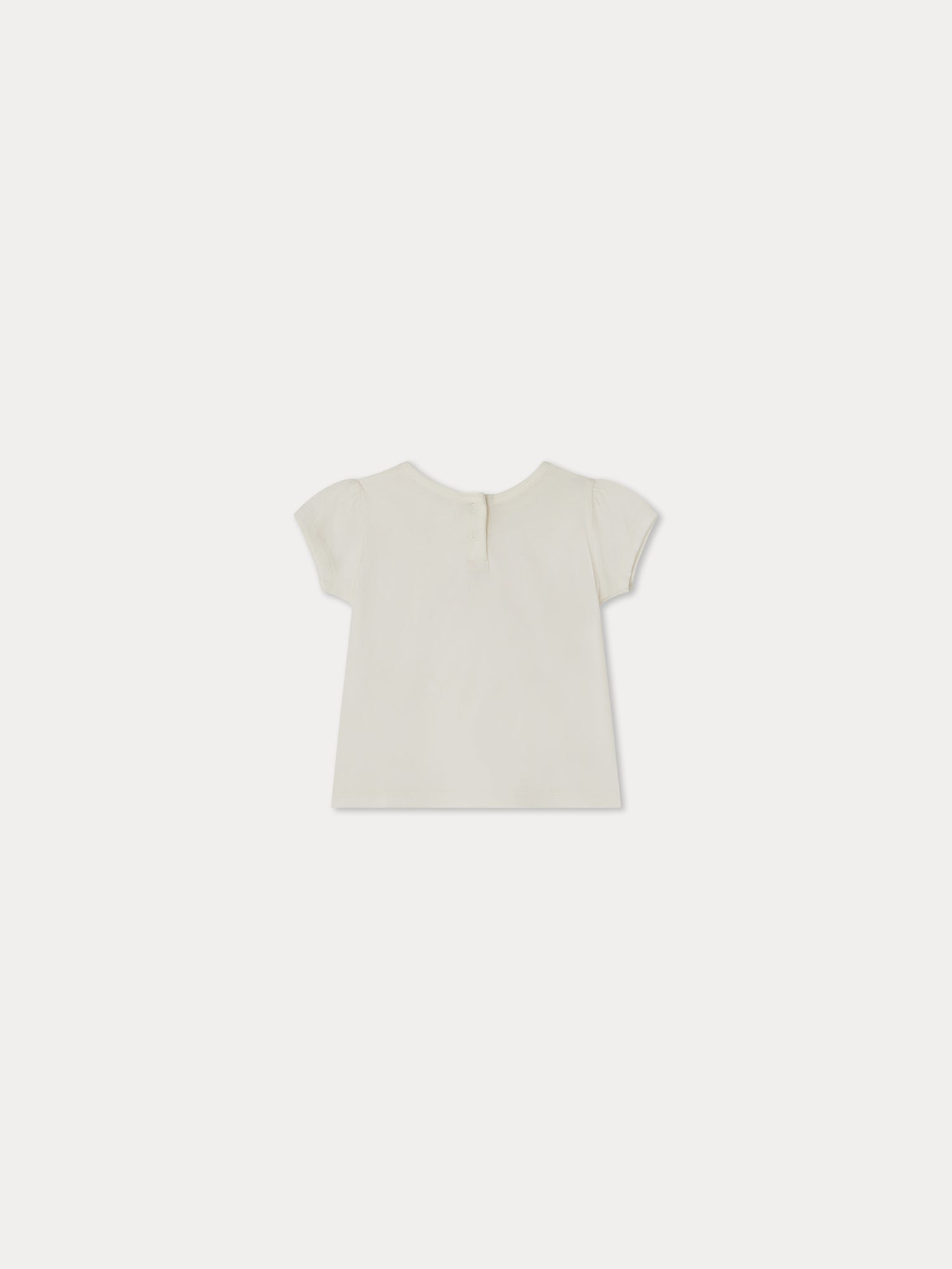 Girl | Cira Cherry Pattern T Shirt | White Milk