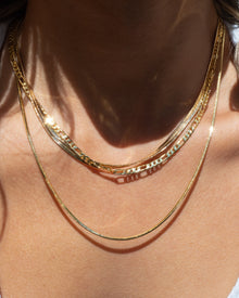 Cecilia Chain Necklace - Gold | Plated Gold