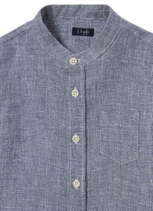 Short Sleeve Linen Blouse | Aviatore