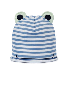 Striped Cap | Avio/Verdino