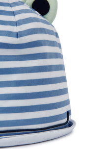 Striped Cap | Avio/Verdino