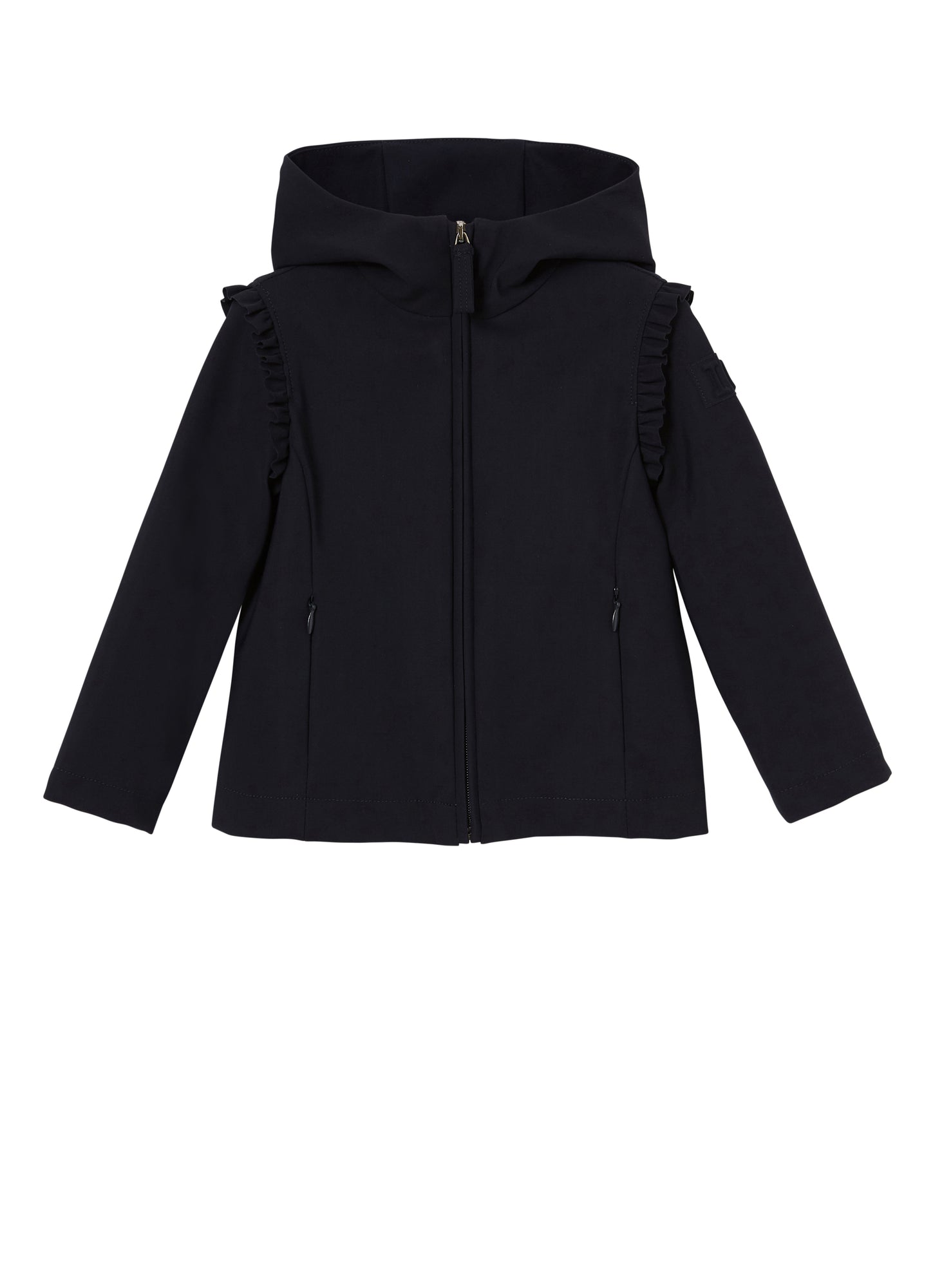 Girls | Spring Jacket with Hood | Deep Blue