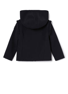 Spring Jacket with Hood | Deep Blue