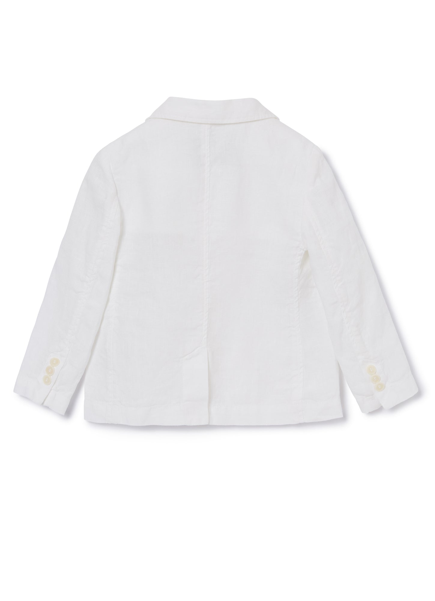 Linen Blazer | White