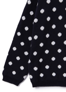 Rebecca Cardigan | Blue/White