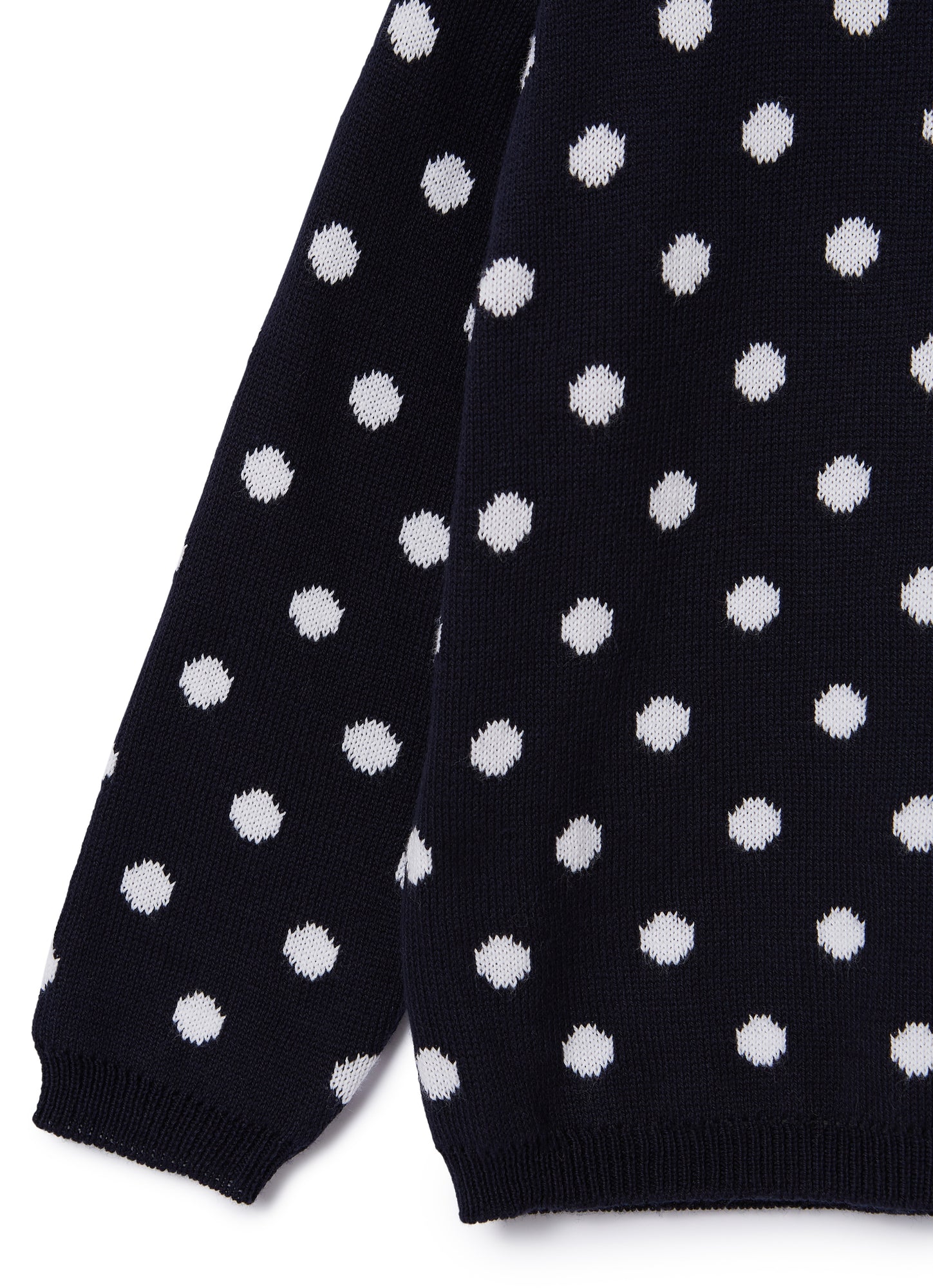 Rebecca Cardigan | Blue/White