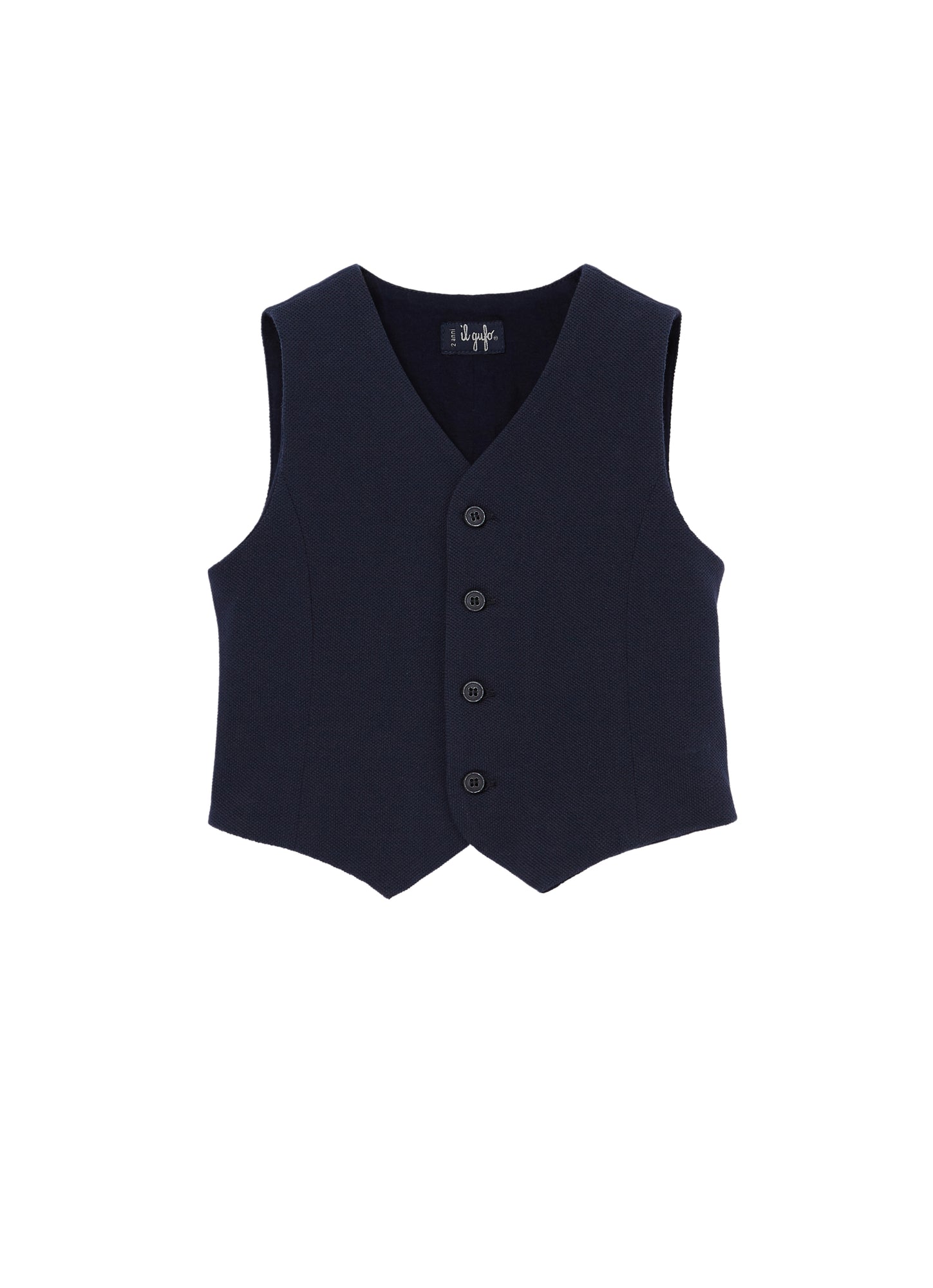 Boys | Pique Vest | Blue