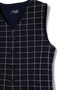 Overcheck Vest | Blue