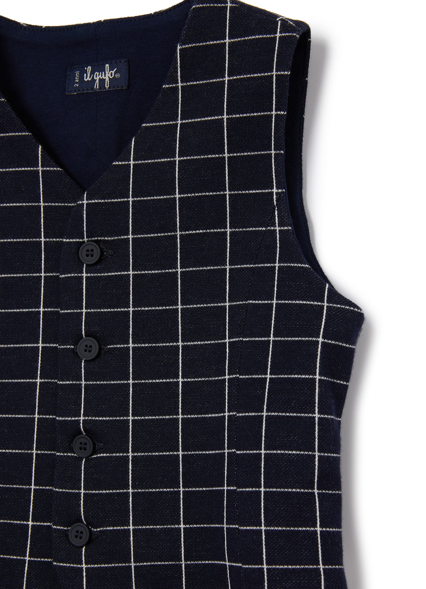 Overcheck Vest | Blue