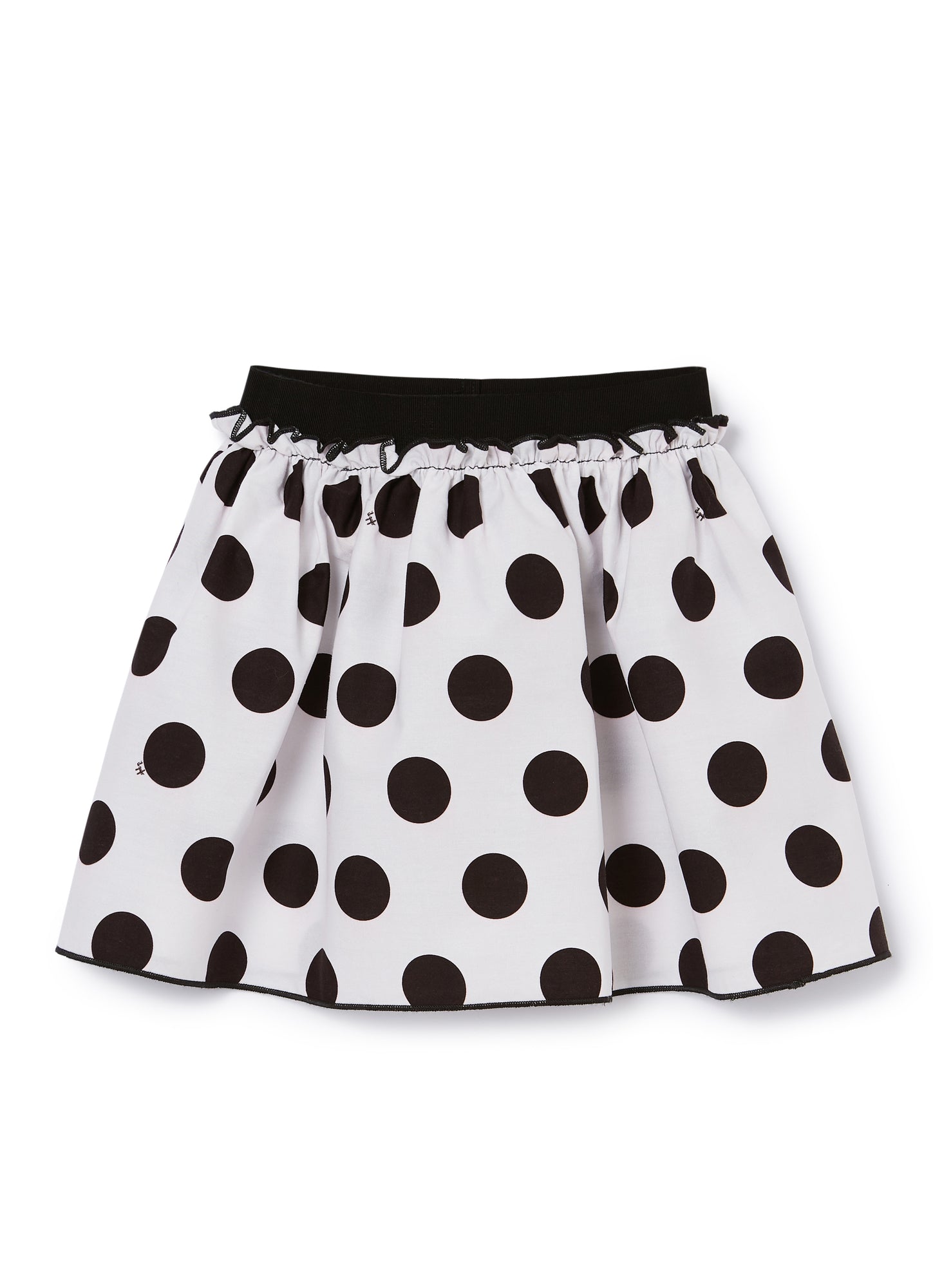 Skirt with Polka Dots | Nero Grande