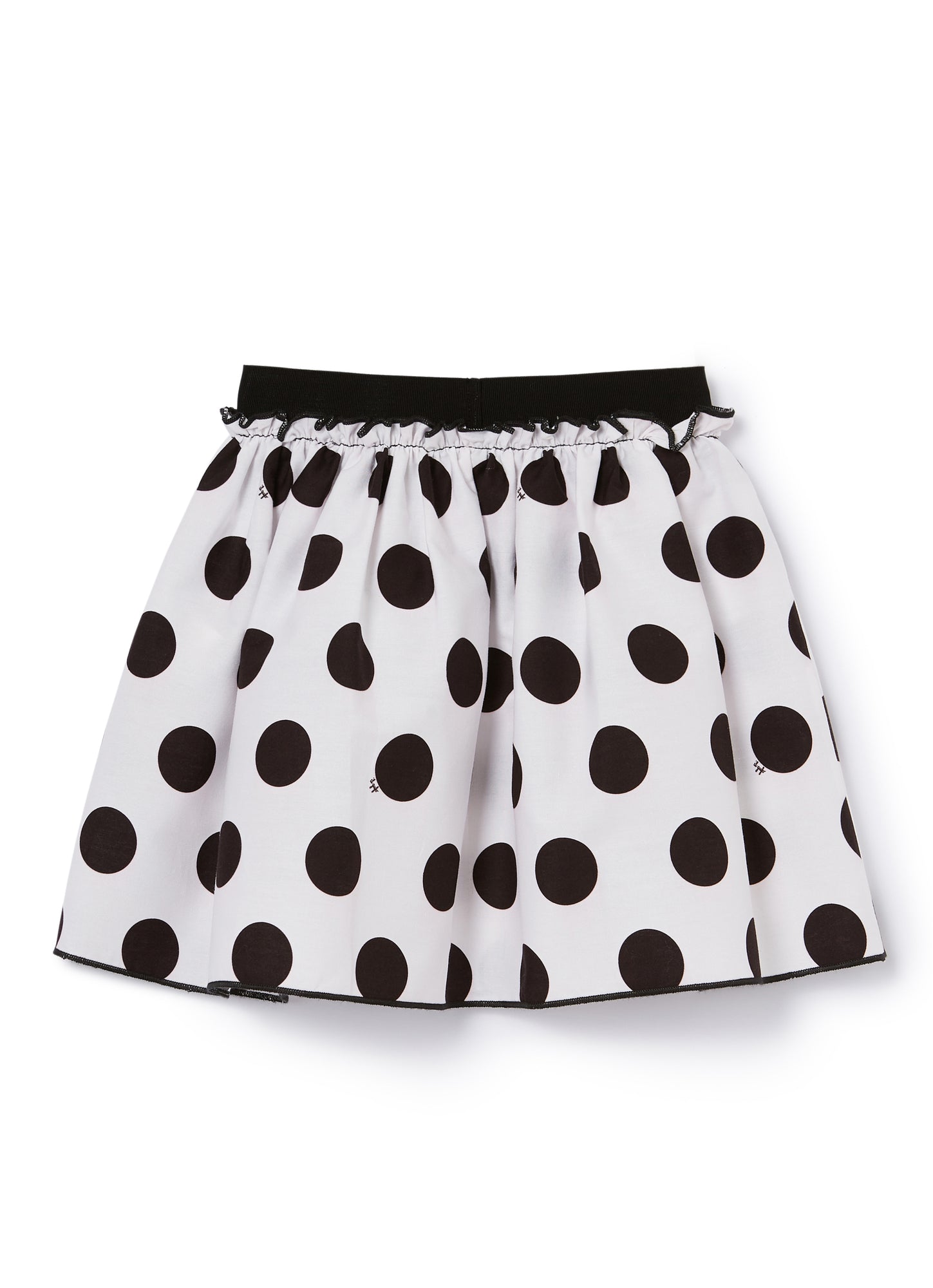 Skirt with Polka Dots | Nero Grande