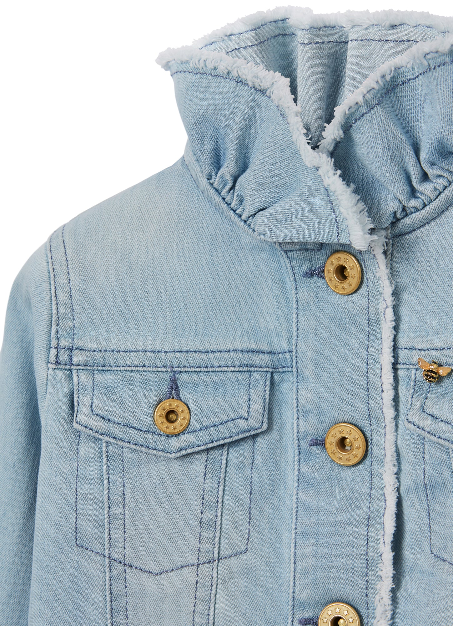 Denim Jacket | Blue Bleached